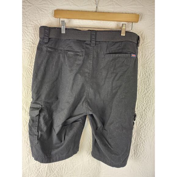 Wear first Mens Cargo Shorts Black Size 38 Gorpcore Outdoor - Picture 3 of 5